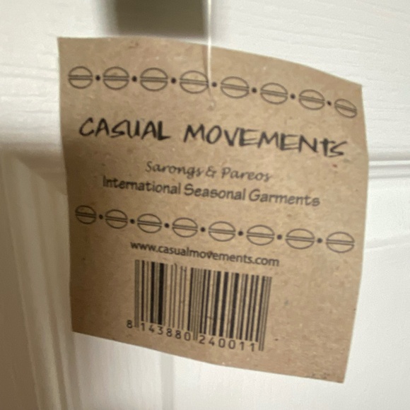 Casual Movements Floral Summer Beach Wrap- Scarf-Shawl- O/S - Picture 8 of 10